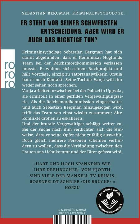 Produktbild Die Opfer, die man bringt (Deutsch, Hans Rosenfeldt, Michael Hjorth, 2020)