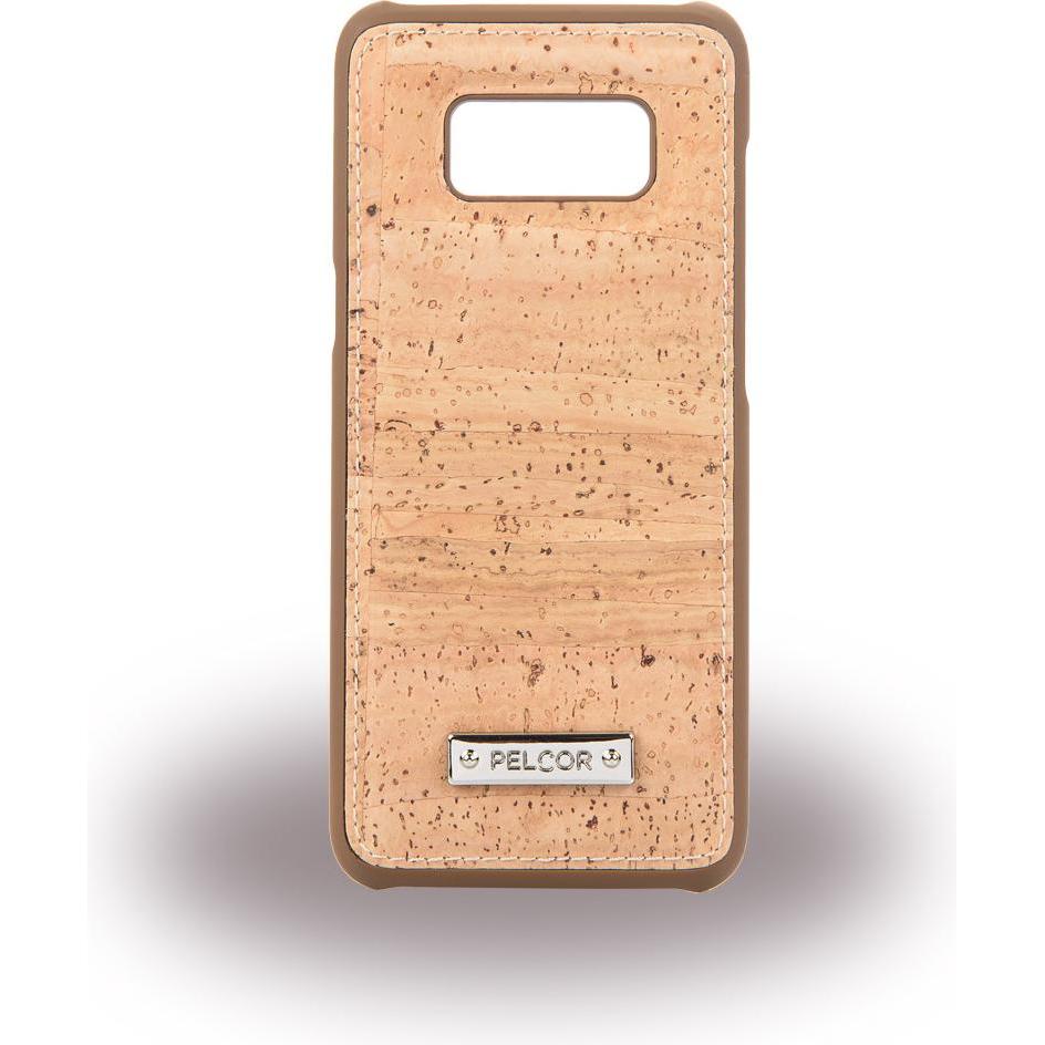 Pelcor Cork Hardcover - G950F Galaxy S8 (Samsung Galaxy S8), Cover smartphone, Marrone