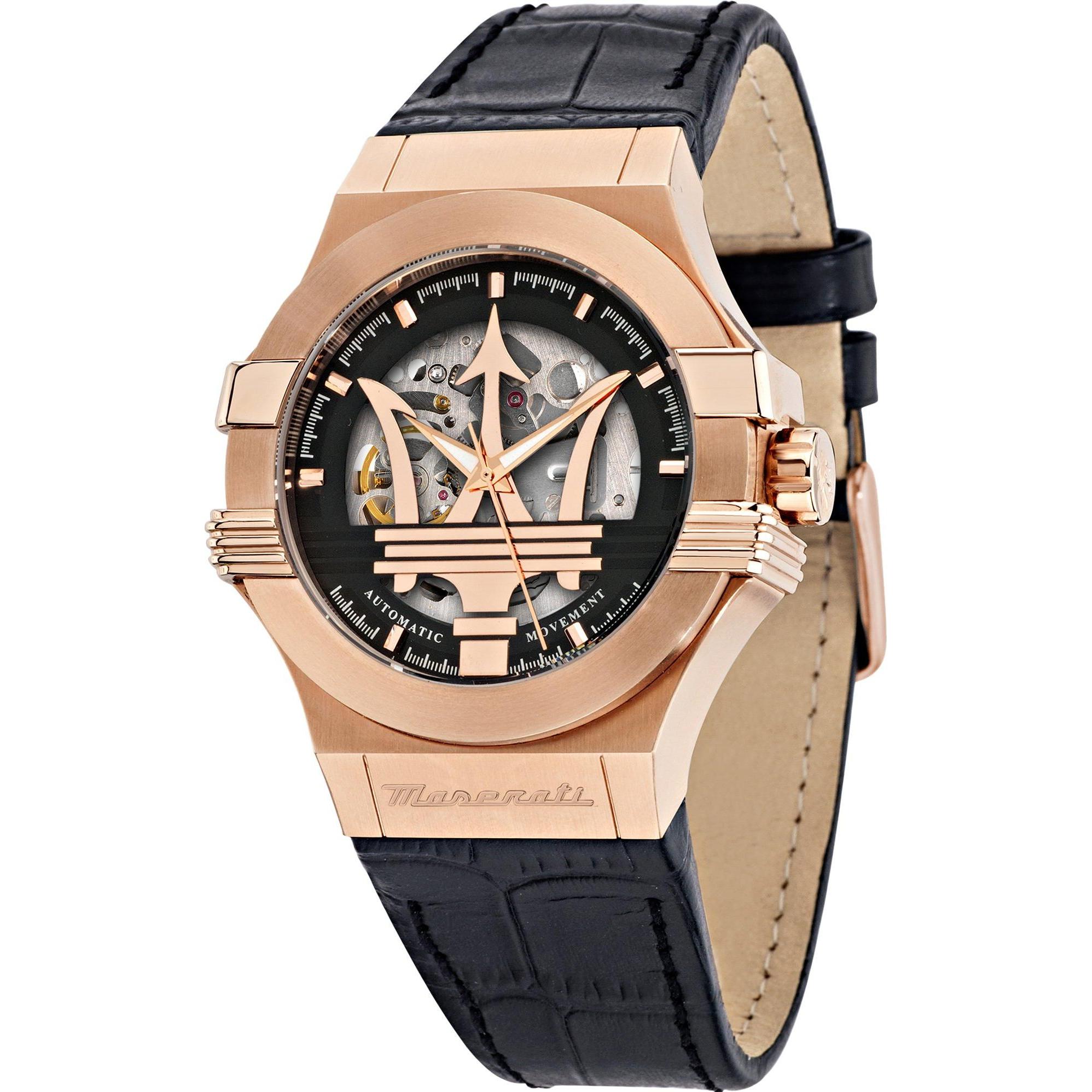 Maserati, Armbanduhr, Potenza, Rosa, (Analoguhr, 42 mm)