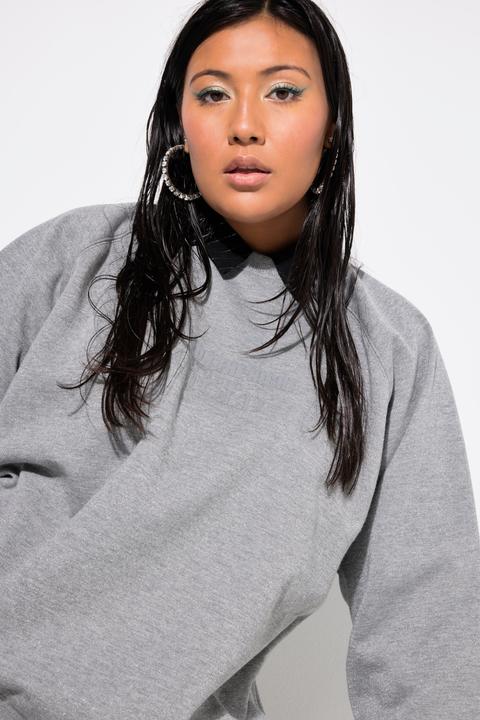 Produktbild Studio Untold Sweatshirt, oversized, Glitzereffekt, Statement Print (50, 52)
