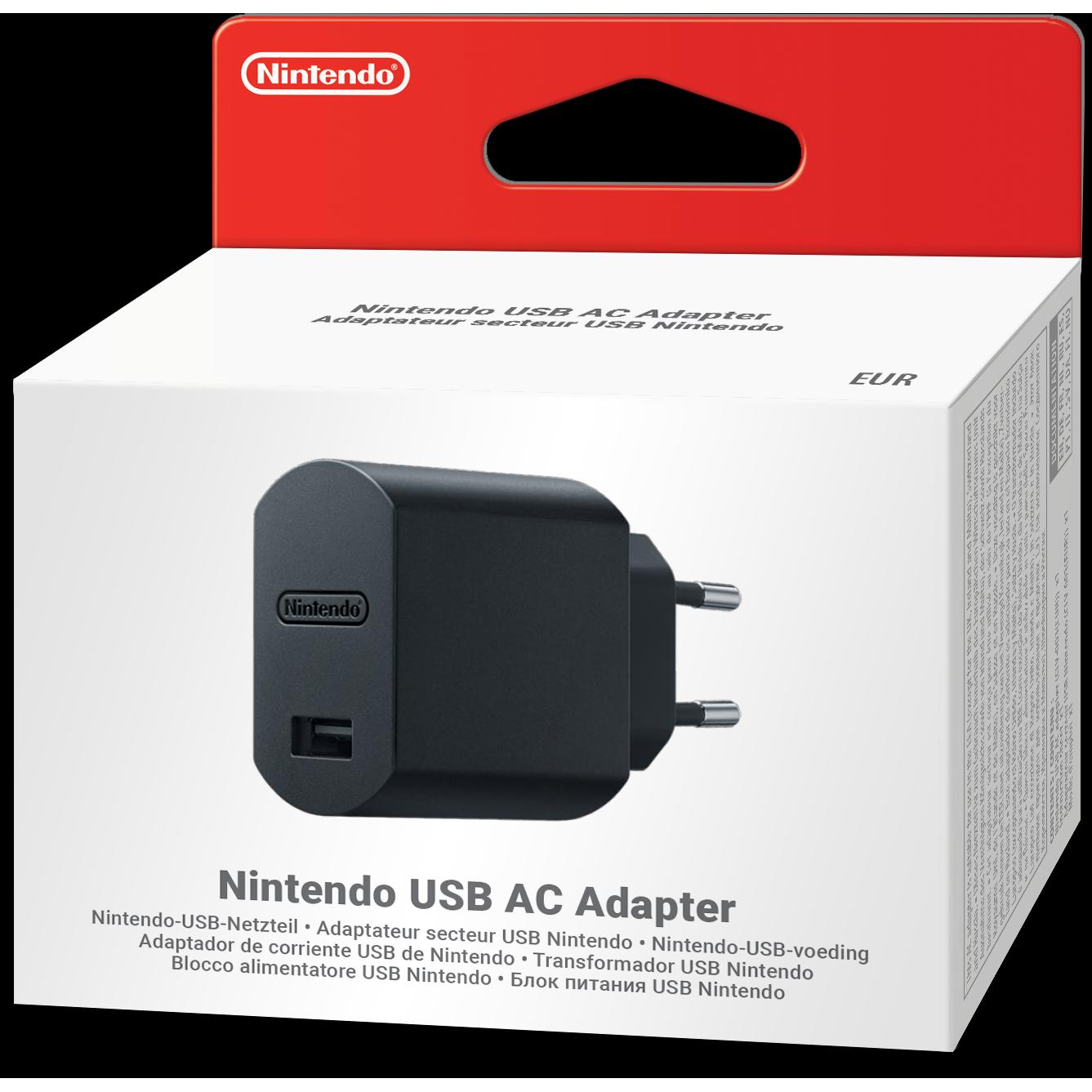 Nintendo Classic Mini USB AC Adapter, Weiteres Gaming Zubehör, Schwarz