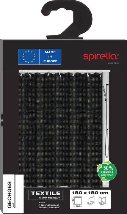 Produktbild spirella Georges (180 x 180 cm)