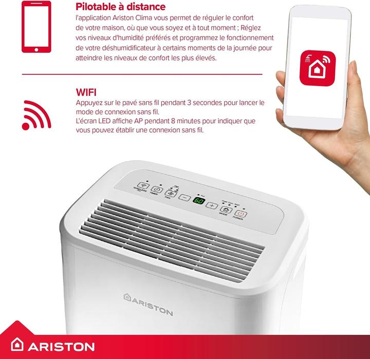 Immagine prodotto Ariston Osuszacz powietrza Deos16S NET (44 m², 16 l/24h)