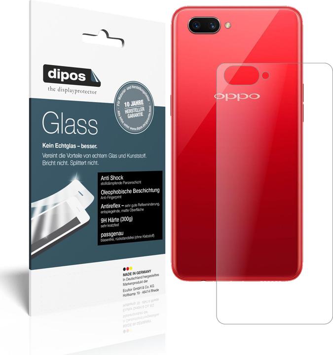Dipos Displayschutz Anti-Shock (1 Stück, Oppo A3s)