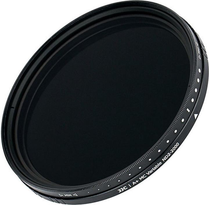 Productafbeelding JJC 58mm ND2 ND2000 Variabel Neutraal Dichtheidsfilter (58 mm, ND / grijsfilter)