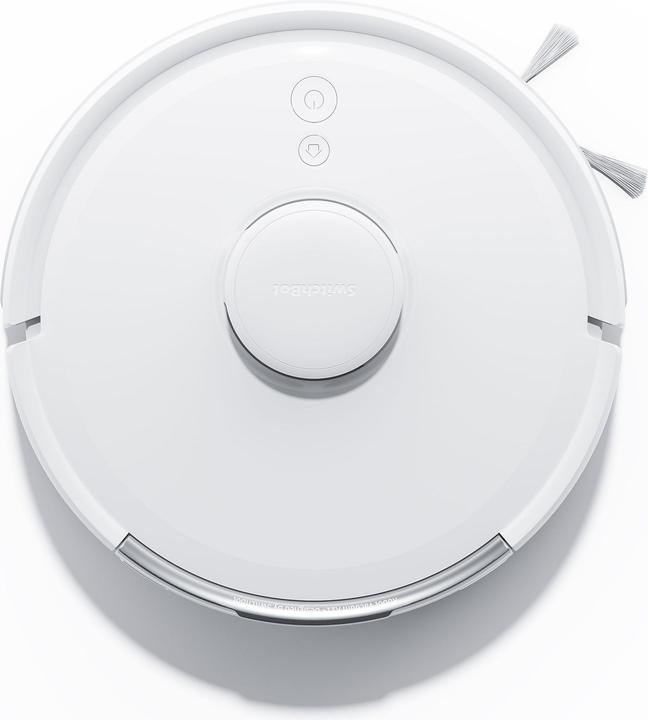 SwitchBot Floor Cleaning Robot K11 kompakter Saugroboter mit Selbstentleerungsstation (6000 Pa)