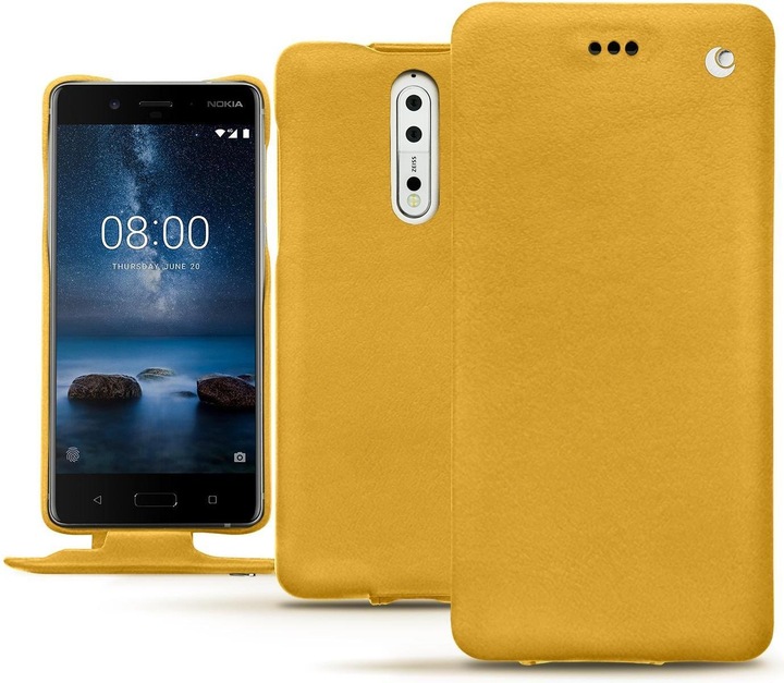Produktbild Noreve Lederschutzhülle vertikal (Nokia 8)