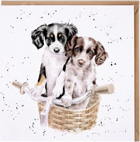Wrendale Design Map dogs paws and pedals (1 pcs.)