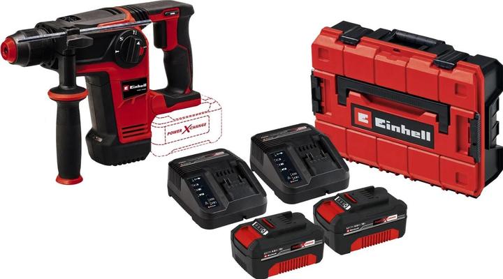 Actual product image Einhell TP-HD 18/26 Li BL Solo 4,0 Ah Accu (2x) Starterspakket