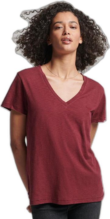 Immagine prodotto Superdry T-shirt da donna ricamata con scollo a V (XXS)