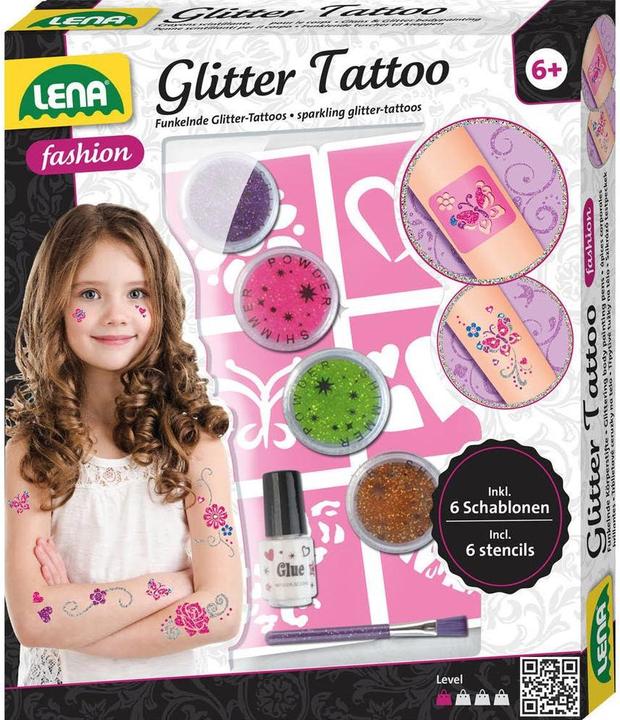 Actual product image Lena Glitter Tattoo