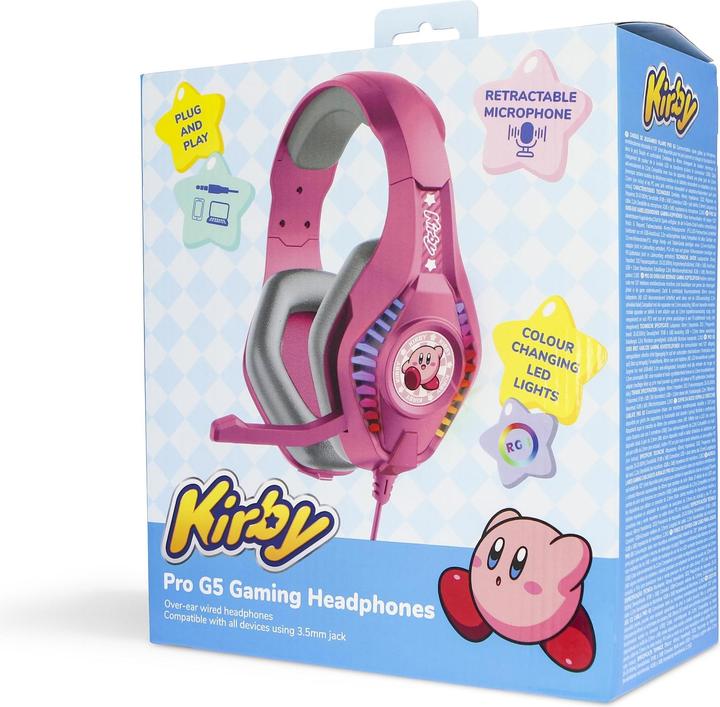 Immagine prodotto OTL Cuffie da gioco PRO G5 - Kirby (KB1002) (Cablato)