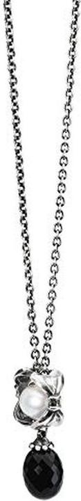 Trollbeads DamenHalskette mit Anhanger Fantasy Onyx 925 Sterling Silber TAGFA00005 Silver Onyx (925 Sterling silver)