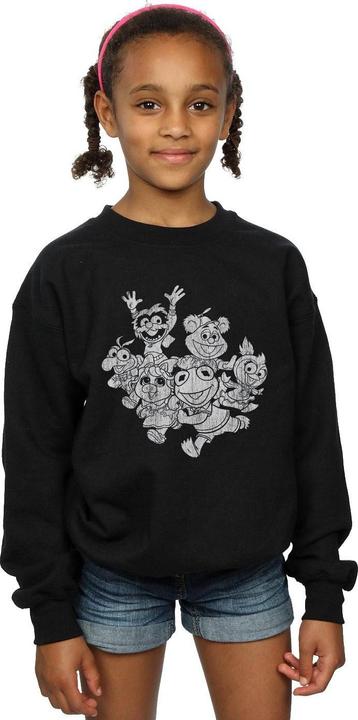 Produktbild Disney The Muppets Muppet Babies Mono Group Sweatshirt Mädchen (140, 146)