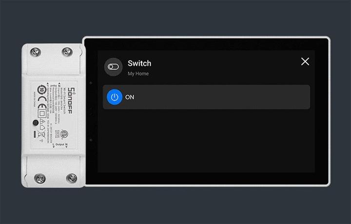 Actual product image Sonoff NSPanel Pro 120 Smart Control Panel Matter WiFi/Bluetooth/ZigBee (white)
