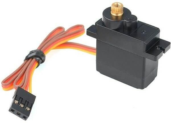 Image du produit Rc4Wd Mini servo 6 kg, engrenage métallique, pour boîte de vitesses manuelle