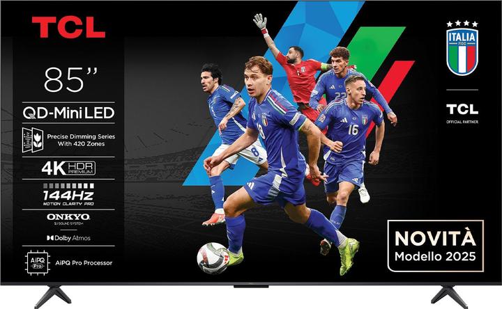 Actual product image TCL 85C6K (85", Mini-LED, 4K, 2025)