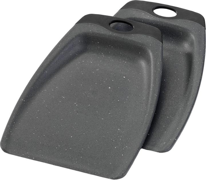 Actual product image Stoneline Shovel-shaped cutting boards 10980 Plastic, 2 pc(s), Anthracite
