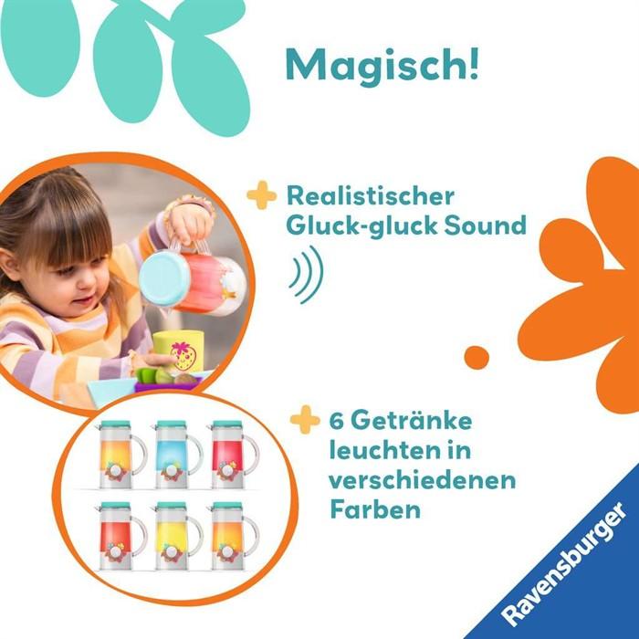 Image du produit Ravensburger Ensemble de jeu de boissons Play+ : Cool Drinks - Pretend Play Set, Jouets 18 mois et + (Allemand)