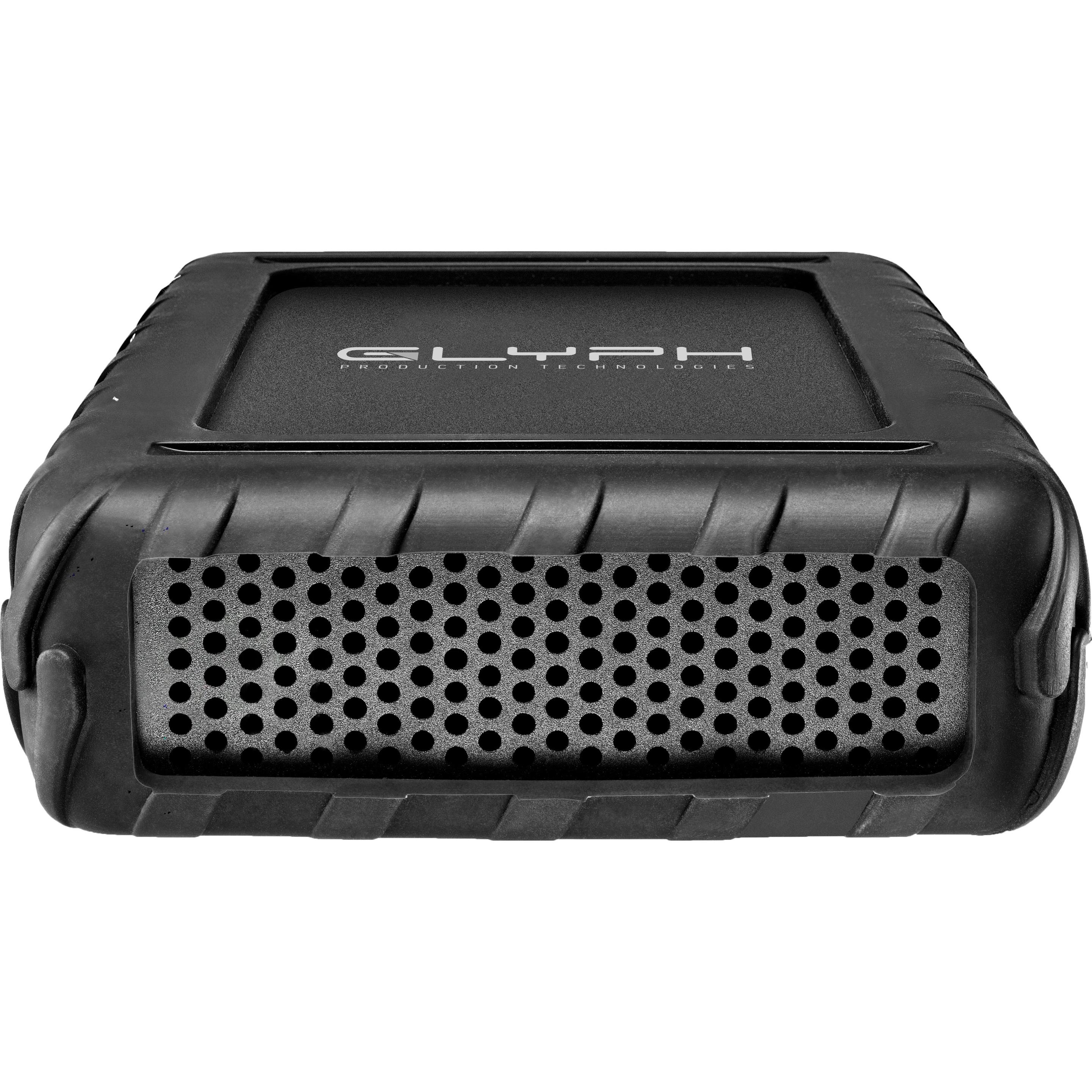 Glyph Blackbox Pro 16 TB, 7200RPM, Enterprise Class, USB-C (3.1) (Works with 3.0/2.0) (16 TB), Disco rigido esterno, Nero