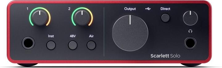 Productafbeelding Focusrite Audio-interface Scarlett Solo - 4e generatie (USB)