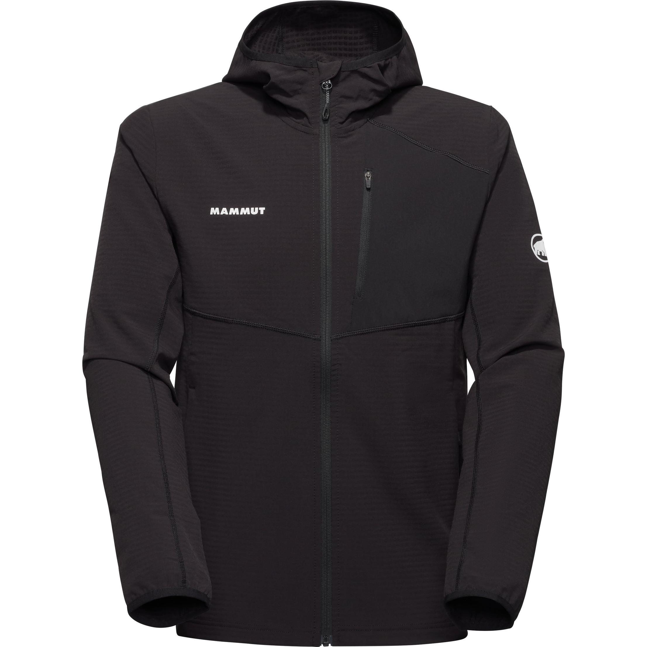 Mammut, Herren, Jacke, Madris Light ML Hooded Jacket Men (L), Schwarz, L