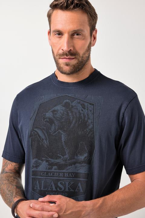 Produktbild JP1880 T-Shirt, Halbarm, Brustprint, Vintage Look (4XL)