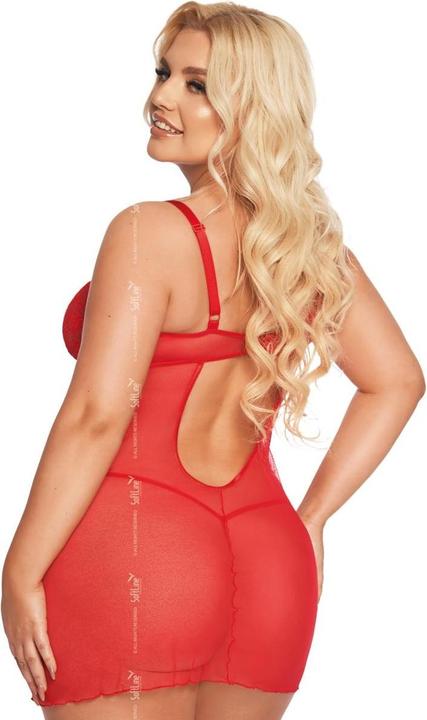 Produktbild Softline Minikleid in rot (3XL)