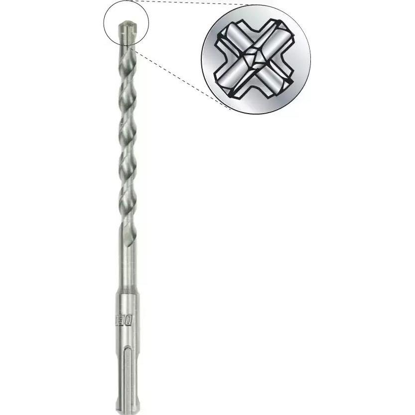 Thumbnail - Dedra, Bohrereinsatz, drill for concrete SDS + 26 mm (WPQ2660) (26 Millimeter)