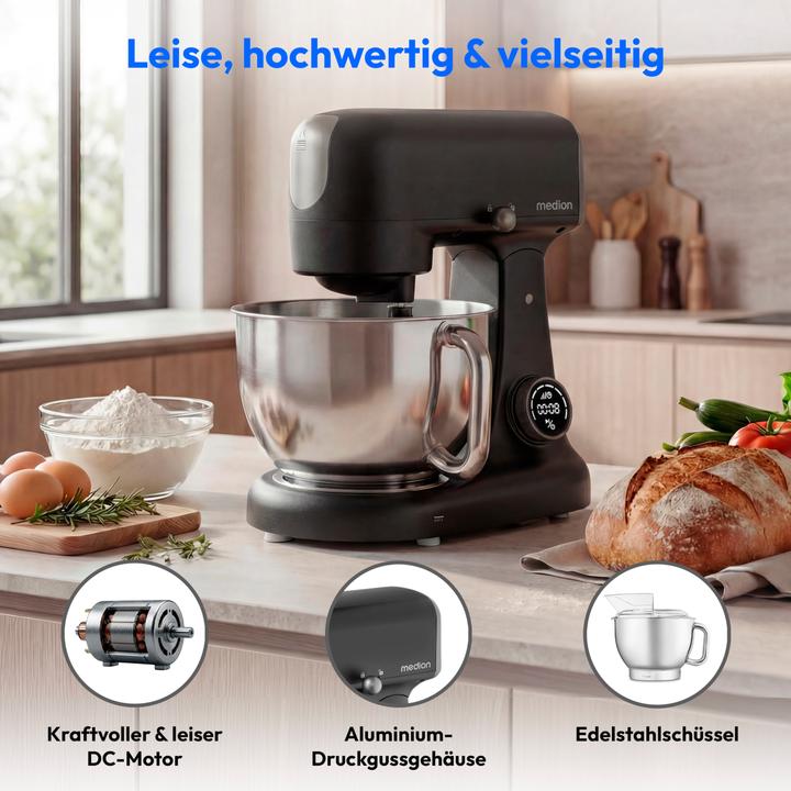 Actual product image Medion Digitale Küchenmaschine MD12600 (800 W, 4.60 l)