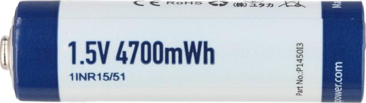 Produktbild Keeppower 4er Set AA Mignon P1450i3 1,5 V Li-Ion-Akku mit 3133 mAh und 4700mWh (4 Stk., AA, 3133 mAh)