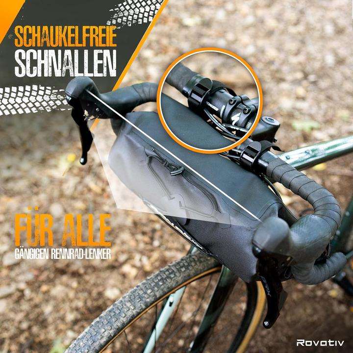 Produktbild Rovativ Lenkerrolle Frontloader (9.50 l, Lenkertasche)