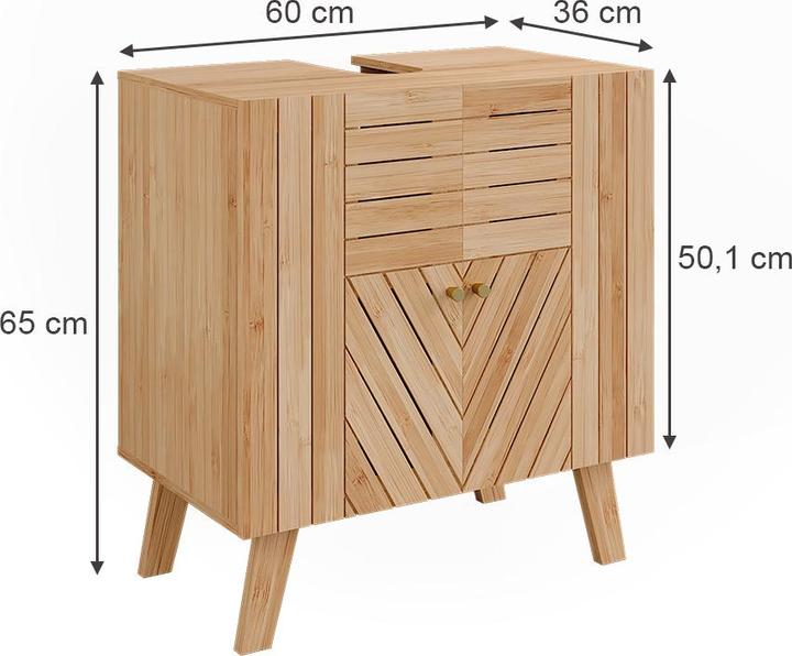 Actual product image Vicco Lucie (60 x 36 x 65 cm)
