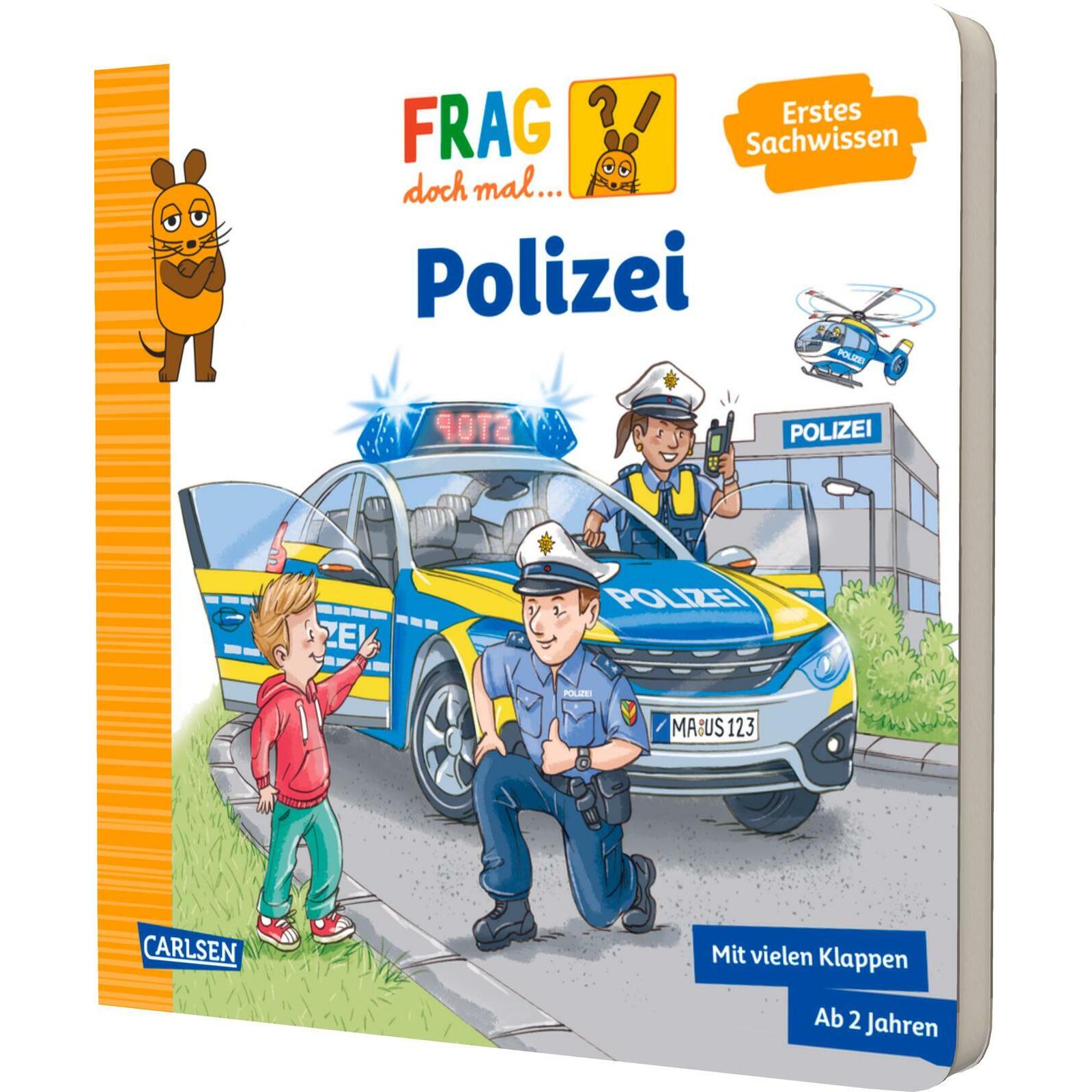 Carlsen, Babybücher, Frag doch mal... die Maus: Polizei (Deutsch)