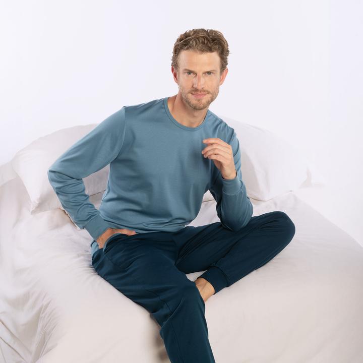 Produktbild ISA Bodywear Bündchen-Pyjama (M)