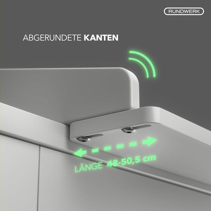 Immagine prodotto Rundwerk Wickelaufsatz für IKEA Hemnes/Malm Kommoden