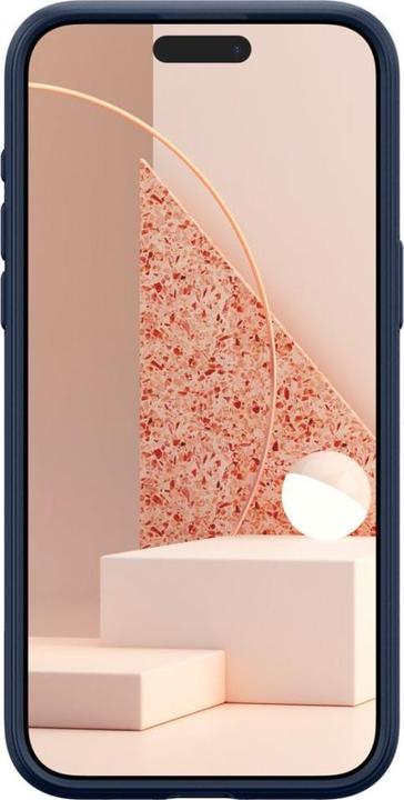 Actual product image Caseology Parallax MAG iPhone 15 Pro Max 6.7" Magsafe Granatowy/Midnight Blue ACS06615 (Apple iPhone 15 Pro Max)