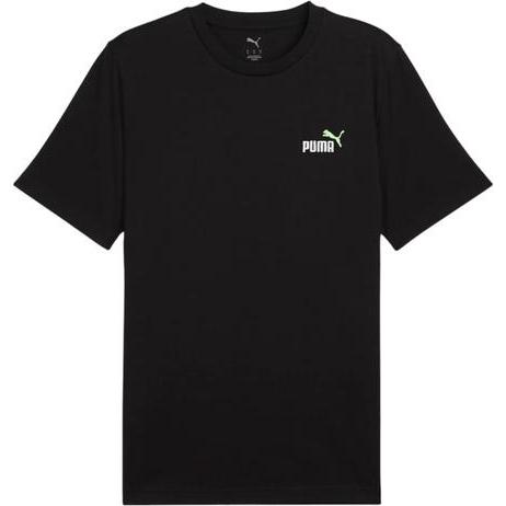 Puma, Maglietta sportiva, Ess 2-farbiges T-Shirt Nr. 1 Logo Tee B (L), L