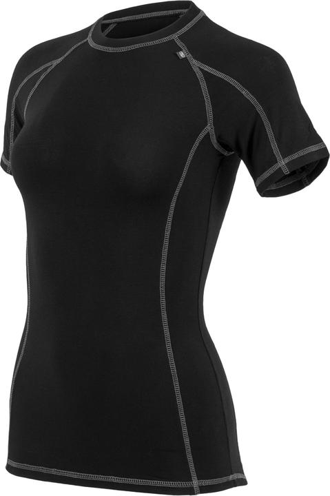 Actual product image Highlander Bamboo 190 Womens S/S Top Black L (L)