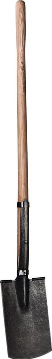 Actual product image Krumpholz Spade Blade size 285 x 180 mm size 2 with button handle Handle length 1100 mm 2700 g