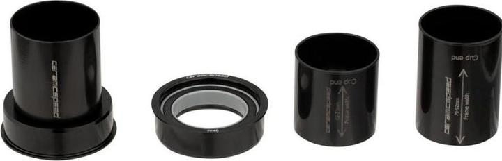 Produktbild Rotor Bike Components Ceramicspeed PF4630 Blk (PressFit30 / BB386 / BBright)