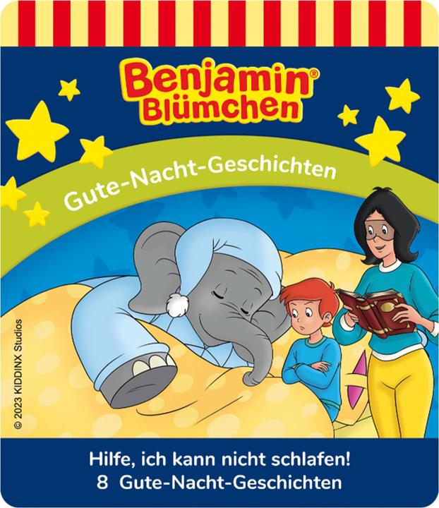 Productafbeelding Tonies Benjamin Blümchen - Gute-Nacht-Geschichten - Plüsch (Duits)