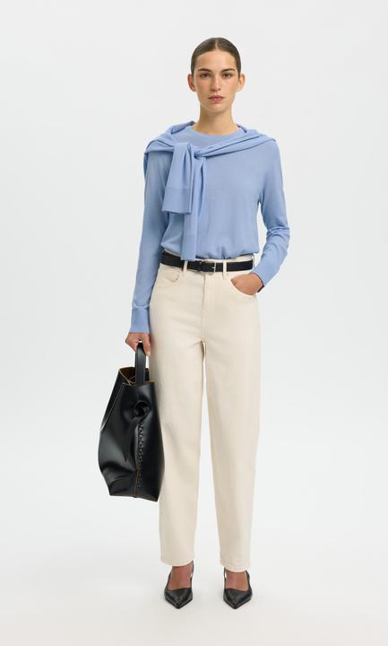 Produktbild Selected Slfthea Ls Knit Merino O-Neck Noos (S)