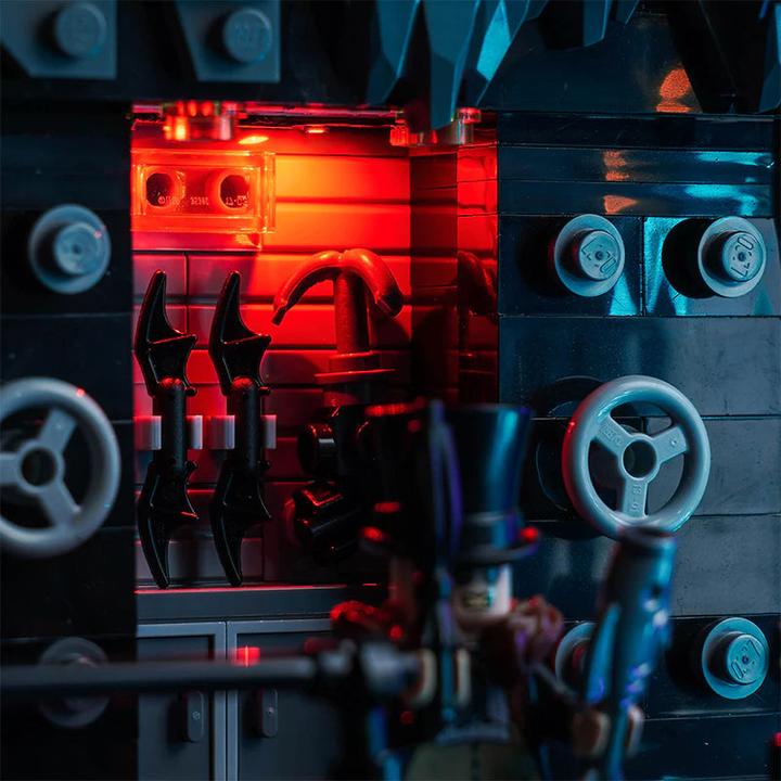 Immagine prodotto BrickBling LED Licht Set für LEGO Bathöhle Schaukasten (76252) inkl. Fernbedienung