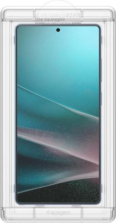 Actual product image Spigen Elite Shield "Ez Fit" for Samsung Galaxy S25 Ultra Clear (1 Piece, Samsung Galaxy S25 Ultra)