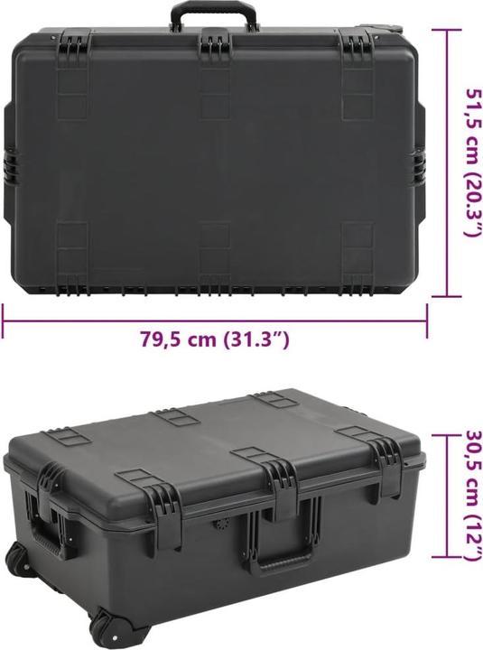 Produktbild VidaXL Koffer für Flugreise Tragbar PP (Fotokoffer, 10 l)
