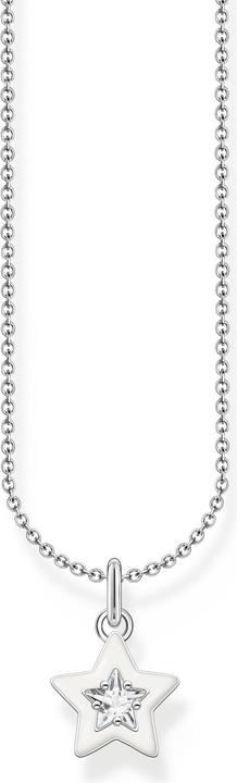 Immagine prodotto Thomas Sabo Catena con ciondolo a forma di stella in argento (Smalto a freddo, Argento 925, 38 - 45 cm)
