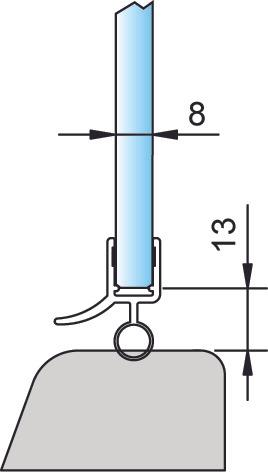 Pauli+Sohn Shower door seals