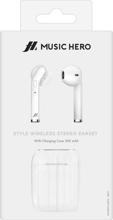 Actual product image SBS Style - Headphones - In Ear - Calls & Music - White - Multi-key - Status (2.50 h, Wireless)