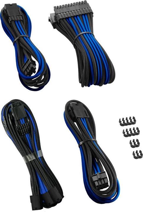 Produktbild CableMod Pro ModMesh 12VHPWR Cable Extension Kit - schwarz/blau